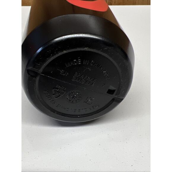 Nike Squeeze BIG MOUTH BIDON 2.0 22oz Black Red Water Bottle "Hard to Find" - Picture 4 of 4